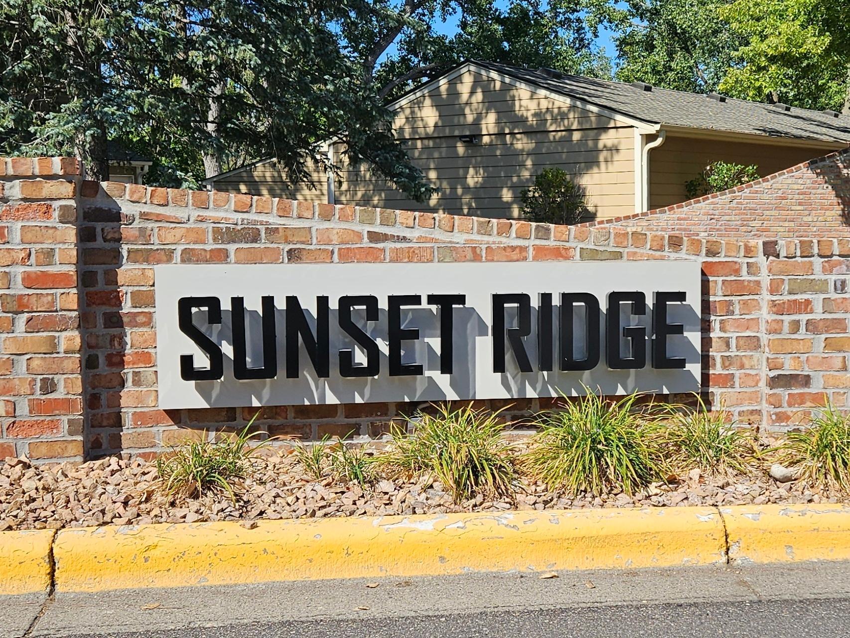 Entrance from Cedar Lake Road