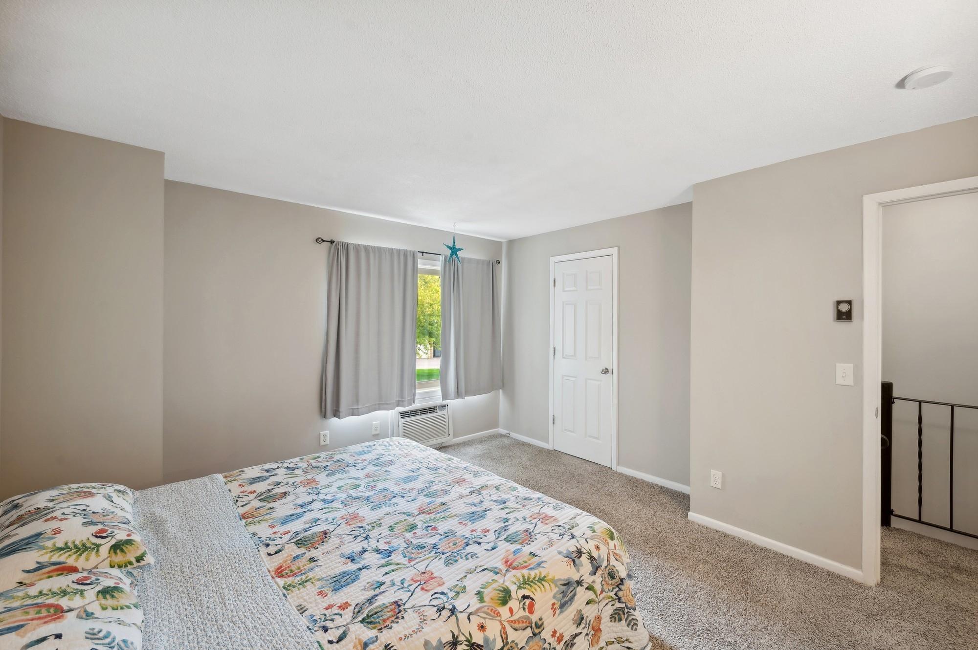 Large window allows tons of natural sunlight to brighten your morning.