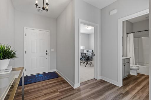 Photos shown are of similar floor plan model home, colors and finishes may vary. Photos may show features that are not included in price and would be considered upgrades.