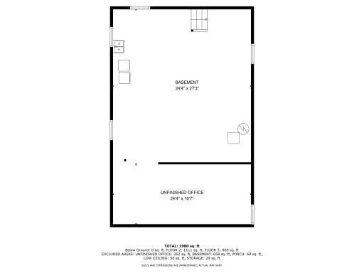 Basement floorplan