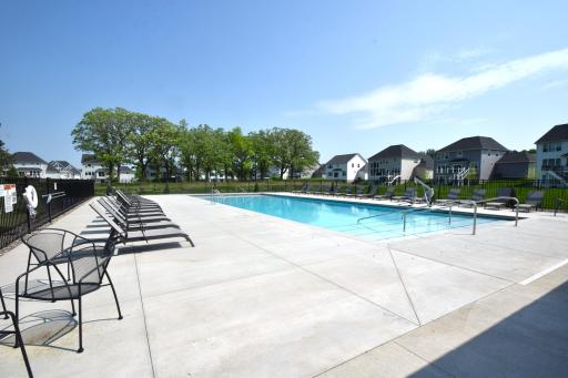 Enjoy those hot summer days by the neighborhood pool!!