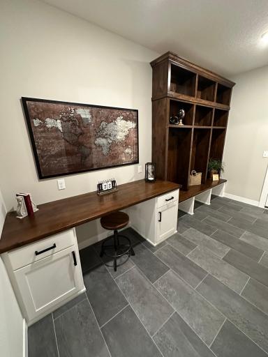 Back Entry w/ Desk, Powder Bath, Boot Bench/Lockers, Closet