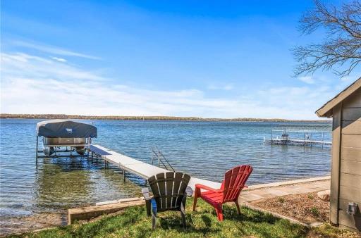 Another great spot to sit and enjoy the lake!