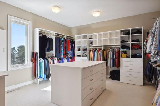 Primary Walk- iin Closet