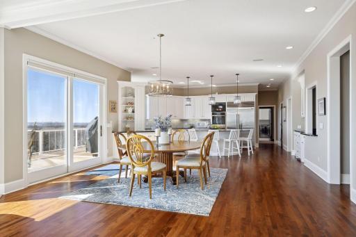 Informal Dining Room/Kitchen area