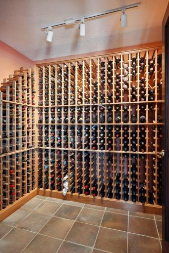 Temperature controlled wine room