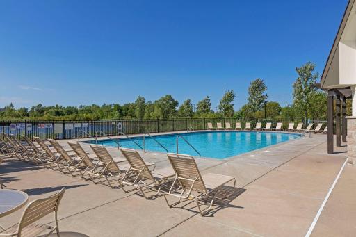 Enjoy the beautiful in-ground pool, facilities and community center!