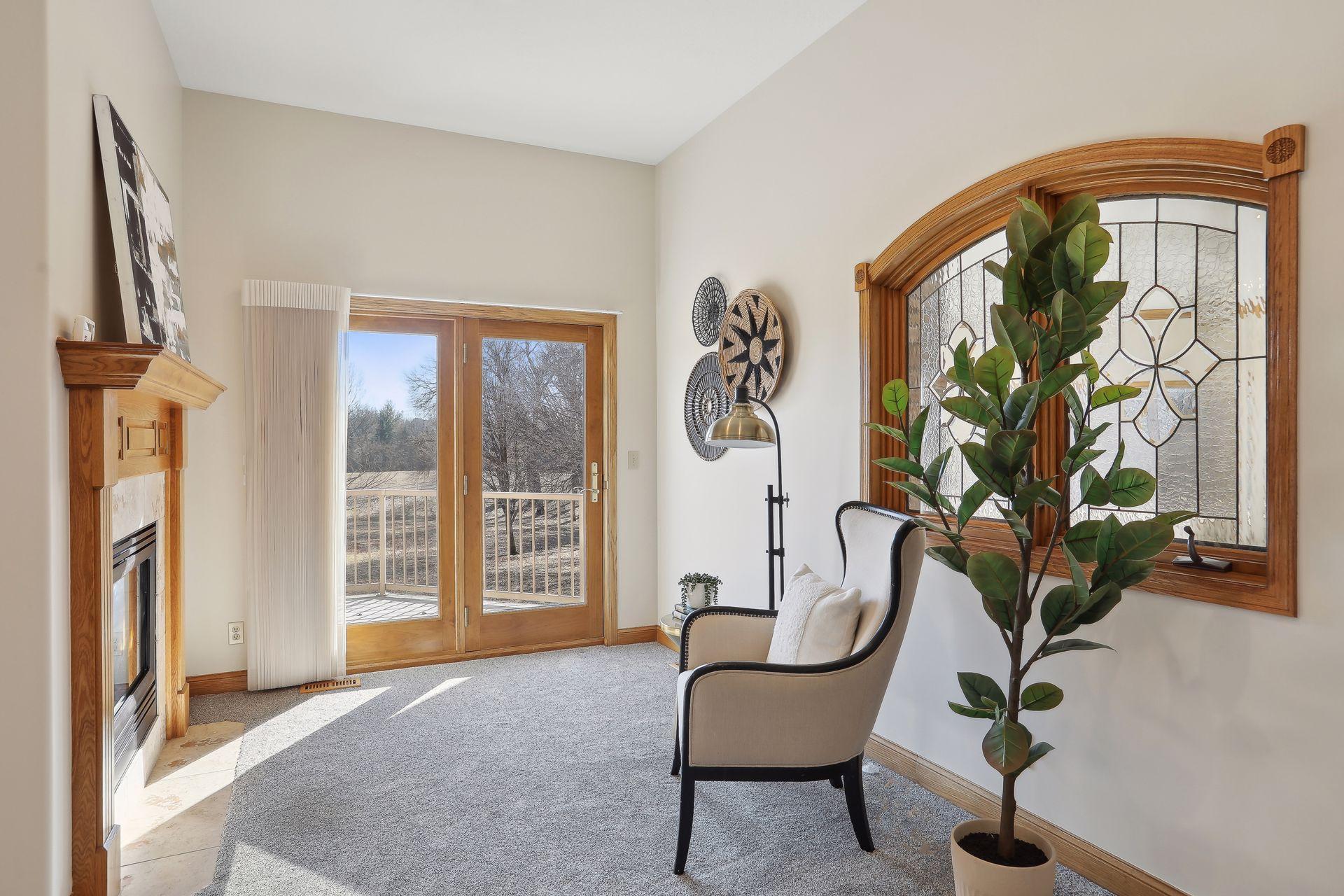 Primary Suite Sitting area