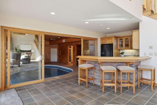 Lower Level Entertaining Area