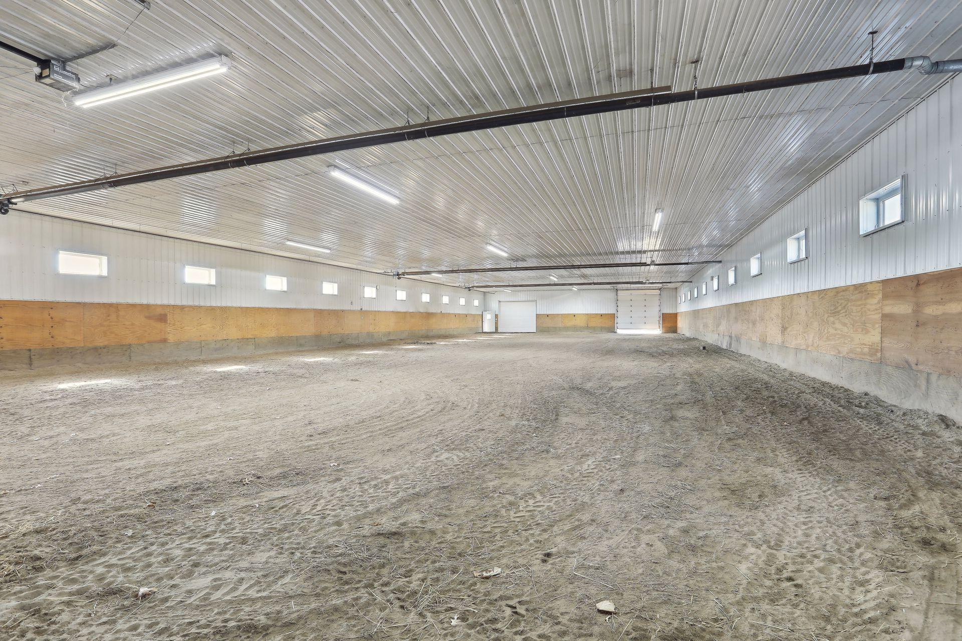 Heated Indoor Riding Arena