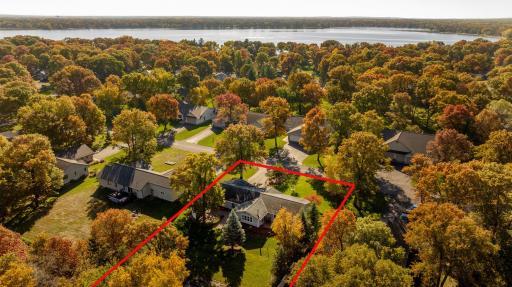 Photo for 5100 Camden Road, Baxter, MN 56425 - Listing #6487386 Aerial view of the property. You can't beat this location just blocks from two lakes, a beach, great amenities and shopping.