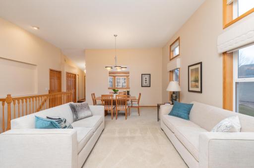 Photo for 1255 Langewood Drive, Mound, MN 55364 - Listing #6487603 The great room has a nice volume of space for entertaining. Neutral finishing allows you to bring your decorating touch!