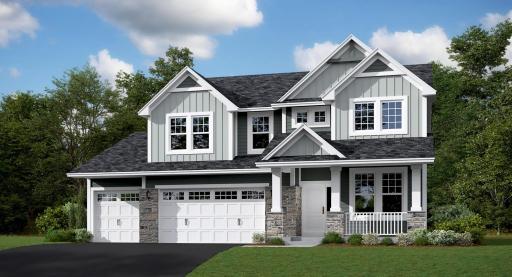 Welcome home to the Reserve at Autumn Woods! 3060 Sugar Maple Dr - Exterior rendering, color will vary - Gorgeous Taylor floor plan with beautiful finishes through out!
