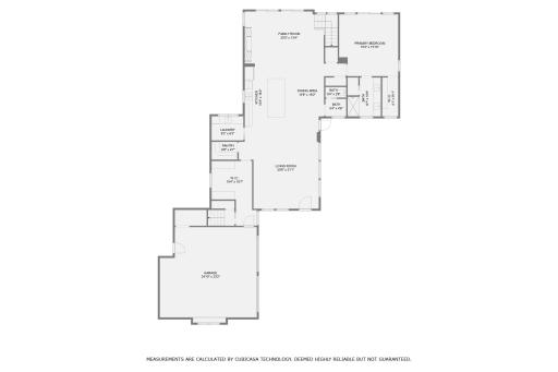 Main floor measurements