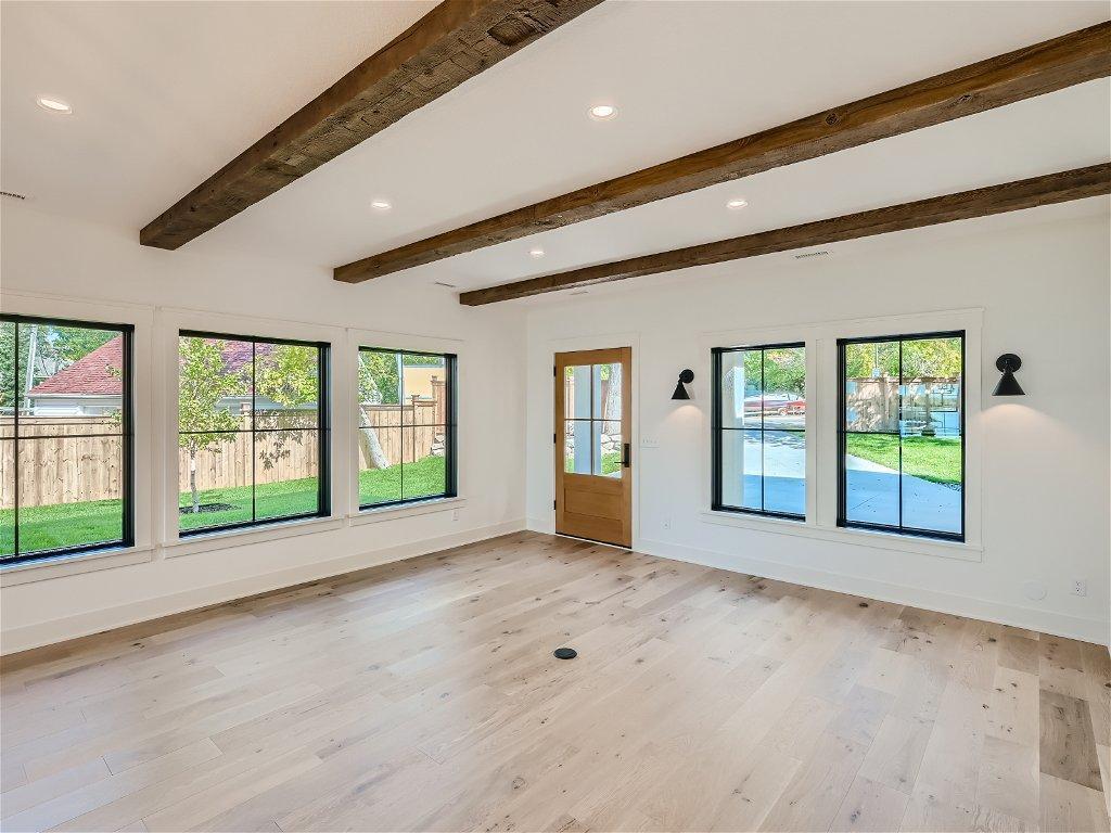 100+ year old beams from an Iowa farm/Rustic Revival!