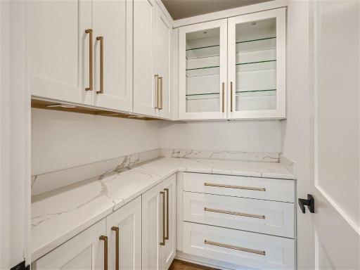 Spacious walk-in Butler's Pantry!