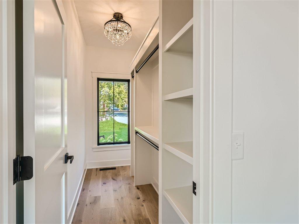 Gorgeous walk-in main floor closet!