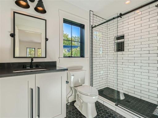 2nd Floor Bathroom with natural stone
