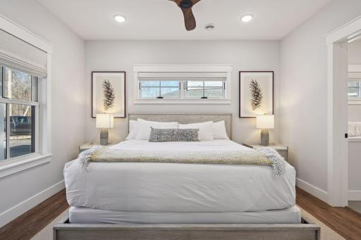 Four bedrooms with king bed and ensuite