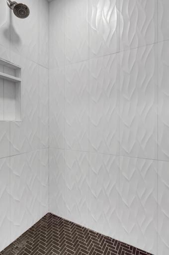 Check out this awesome walk-in shower