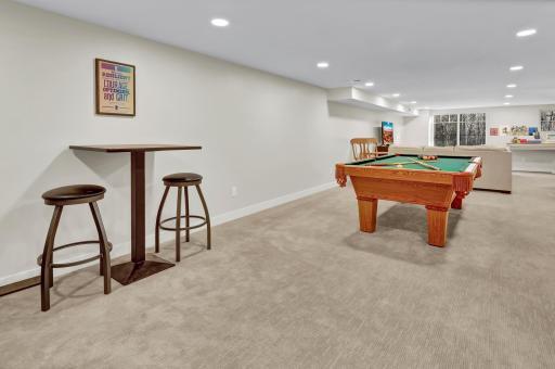 Lower level family room