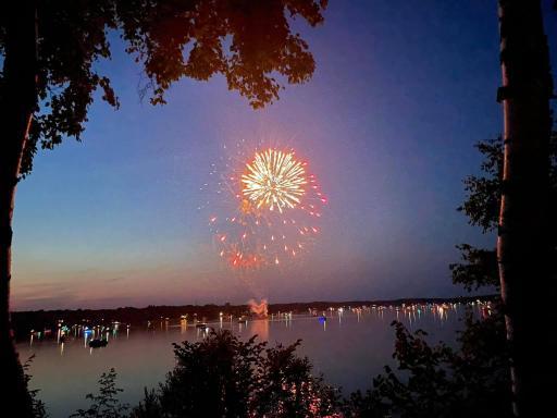 Spectacular Fireworks view!