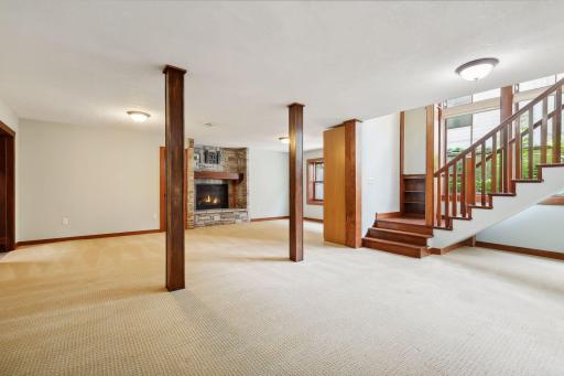 In floor hydronic radiant heat in basement.