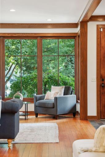 Floor to ceiling Anderson 400 and Vetter windows.