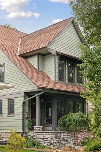 Miratec exterior trim and LP smart siding exterior.