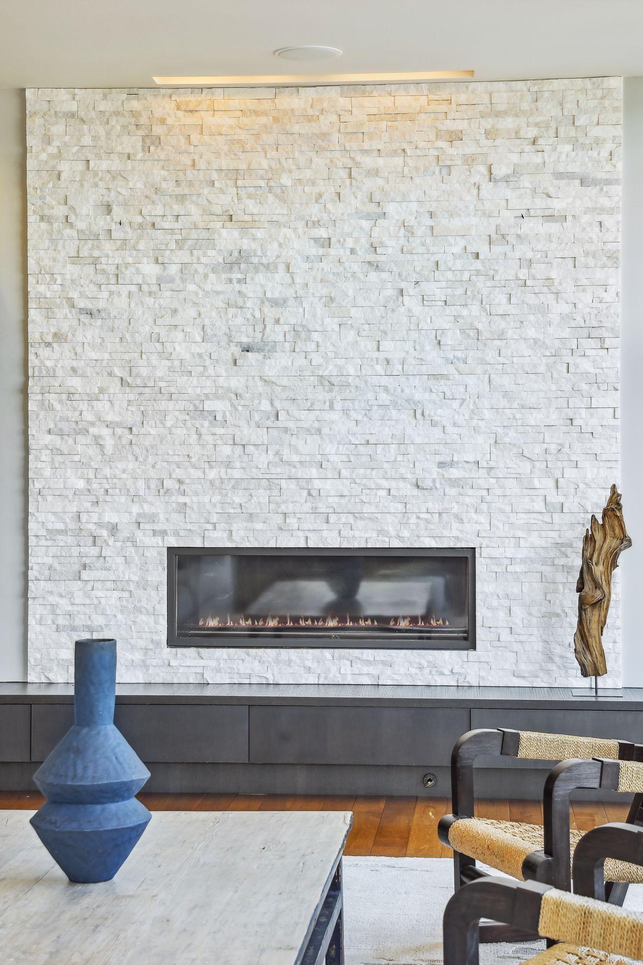 gas crystal fireplace