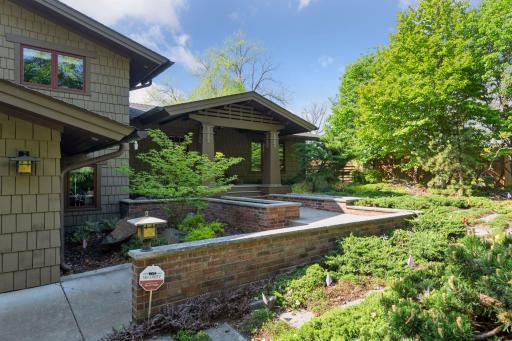 Front steps - all professionally landscaped
