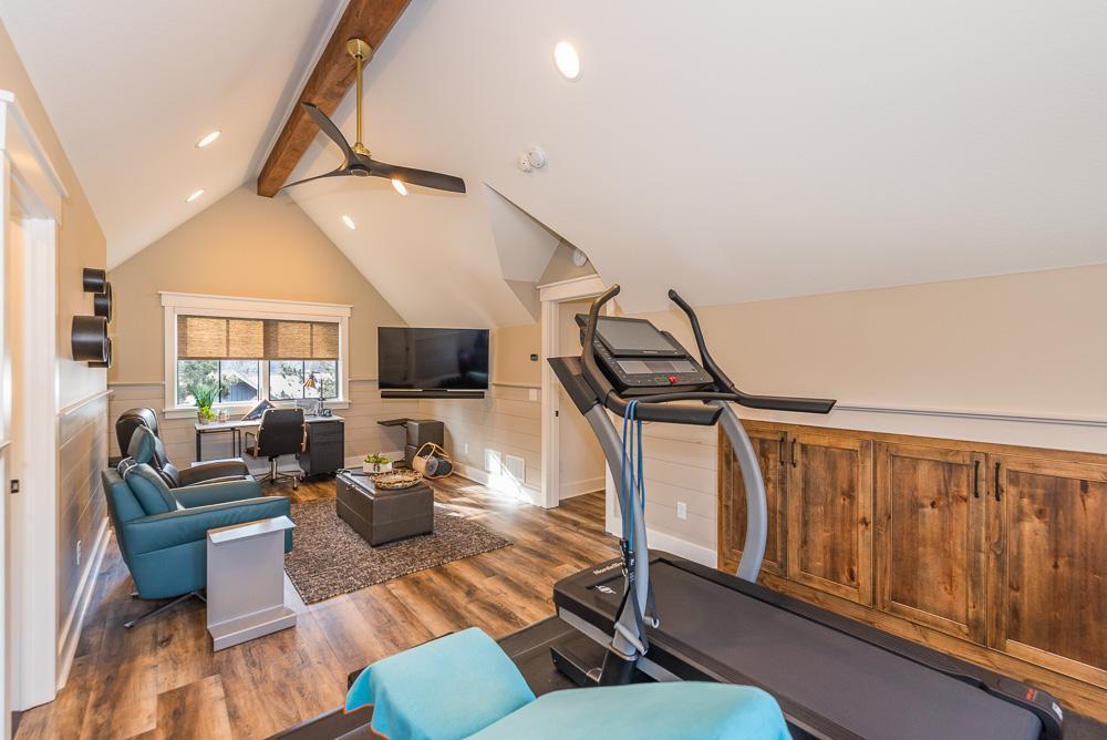 Bonus room above attached garage