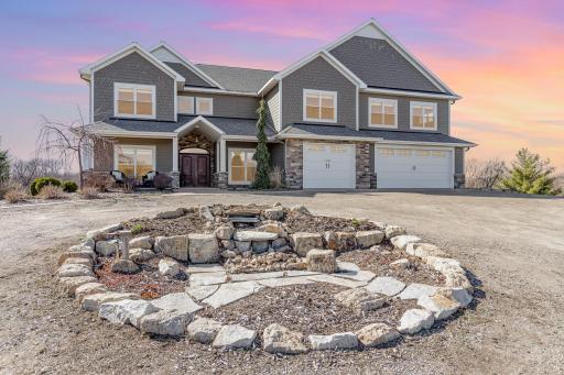 Thoughtfully done landscaping prepared to bloom this spring and summer.