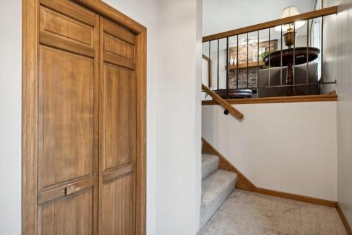 In the entry foyer and throughout you'll find generous storage.