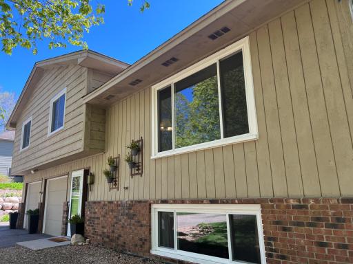 Home features lovely cedar exterior and new energy efficient windows!