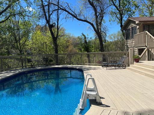 Enjoy spring, summer and fall fun in the HEATED backyard pool!