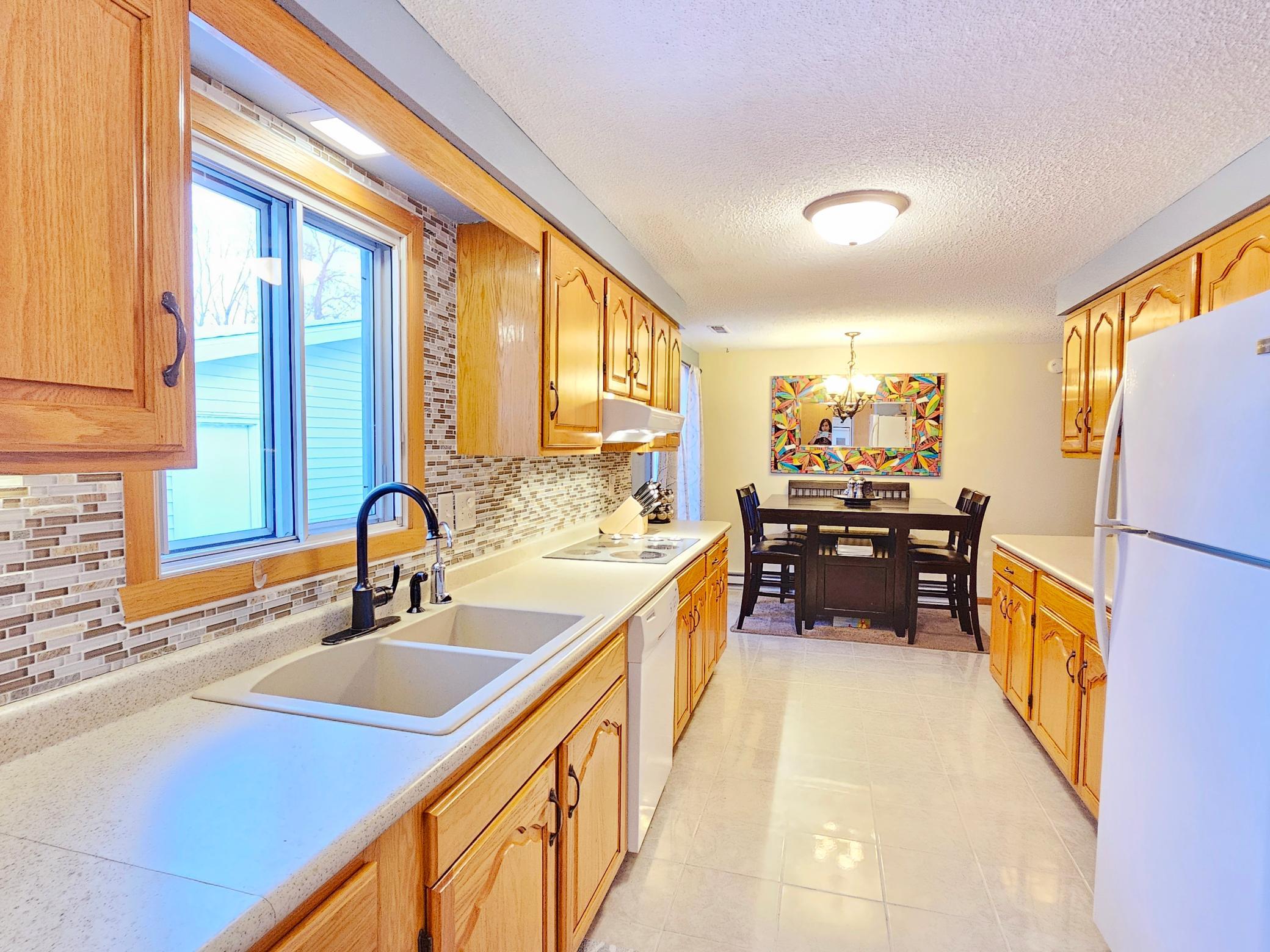 Tons of storage and ample counter space