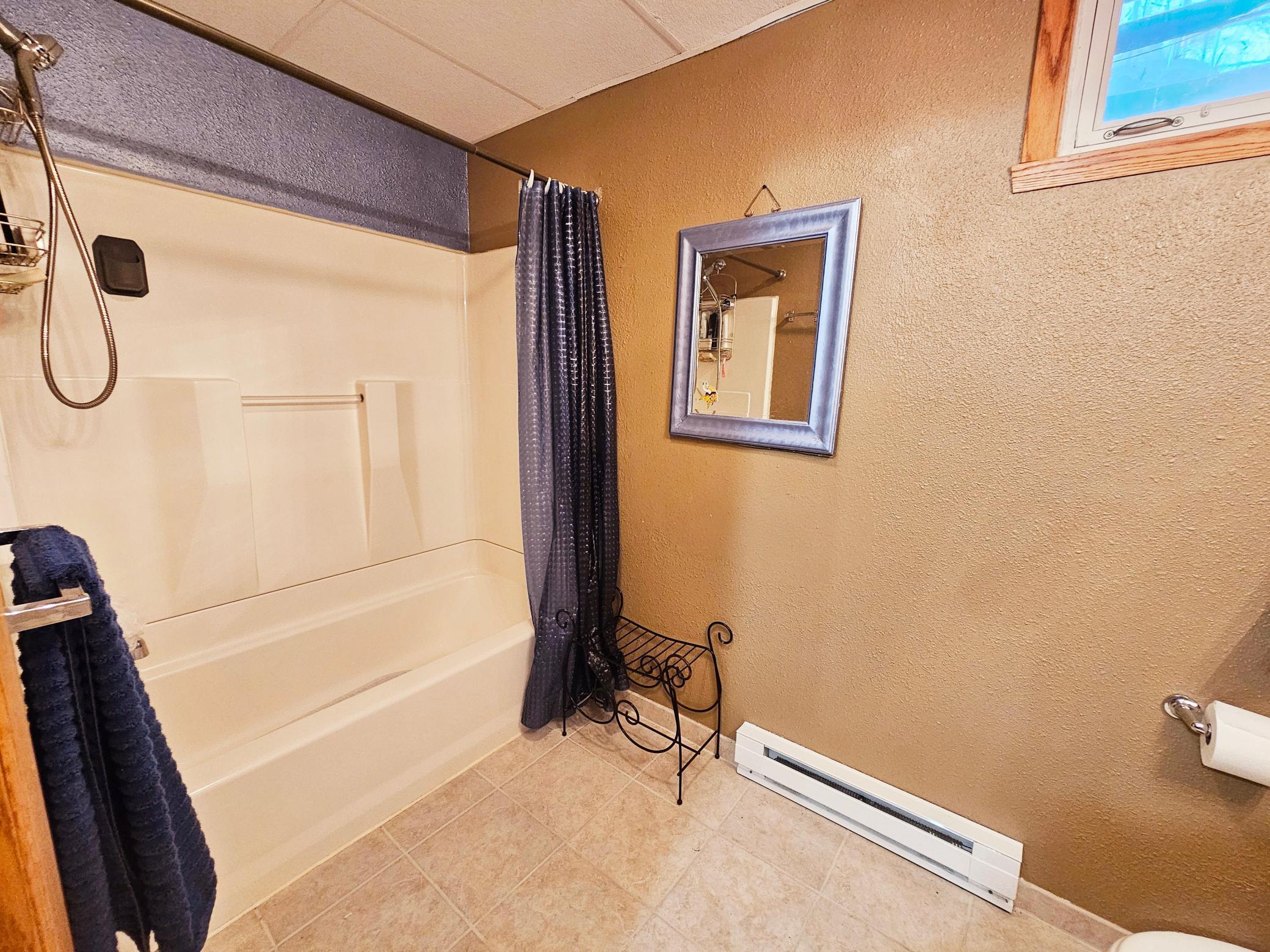 full bath lower level