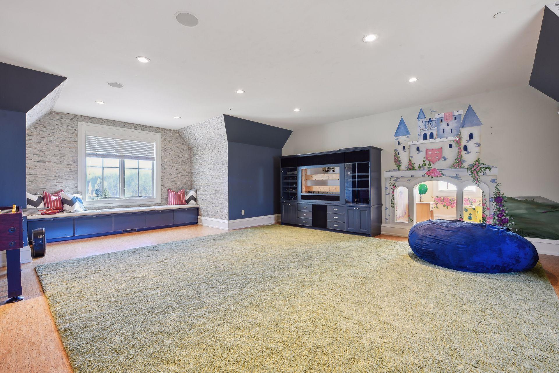 Loft space above Garage