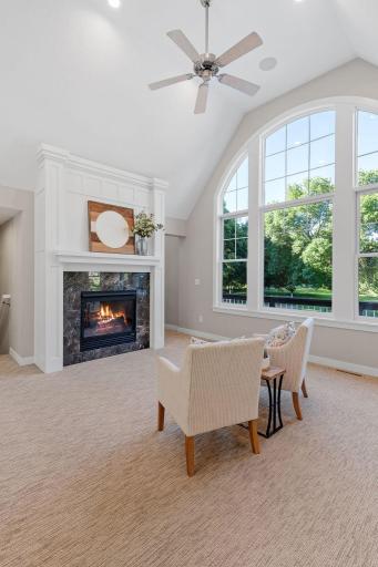 Front & back - decorative arched windows