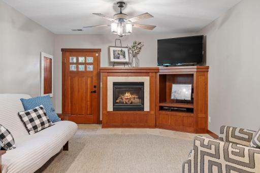 Private entrance accessible from the driveway, offers an excellent home business opportunity