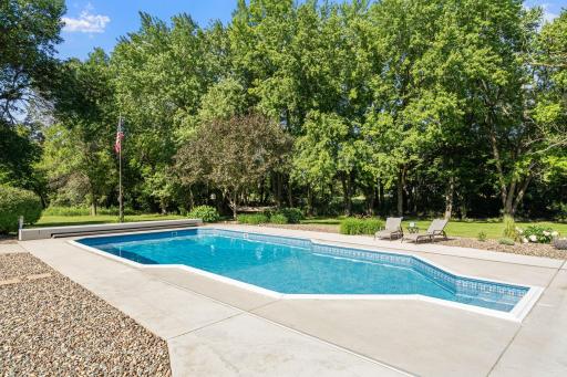Sit back and relax in the in-ground heated pool!