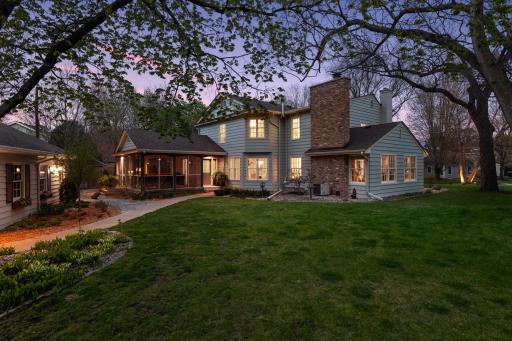 Sweeping .35-acre site with lush lawns, wonderful outdoor living spaces and beautiful grounds.