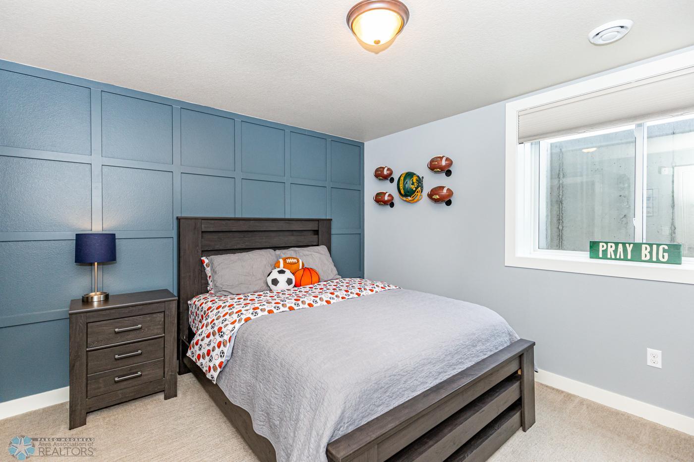 Bedroom 4 - basement with walk-in closet