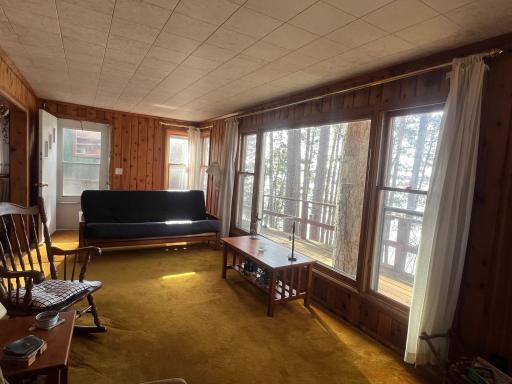 Photo for 48441 197th Avenue, Mcgregor, MN 55760 - Listing #6492549 Living Room with door to the wrap around deck