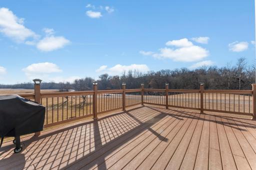 Lighted Deck With Maintenance Free Decking!