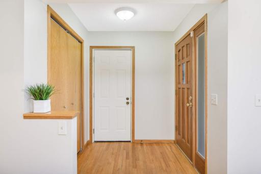 Step into your new home! Conveniently slip in through the double garage and kick off your shoes in the spacious entryway closet.