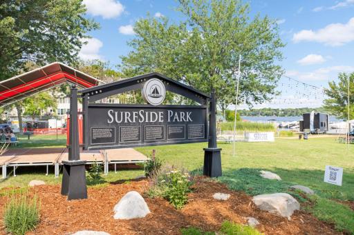 Surfside Park is located just across the street from the property!