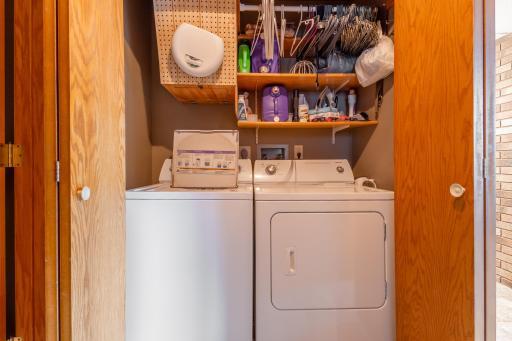 The Laundry is located in the Lower Level