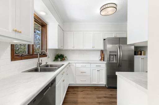 Elevate your culinary experience with this renovated kitchen.
